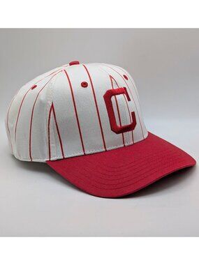 Pittsburgh Crawfords Negro League Baseball Cap Hat Snapback Stripe White Red
